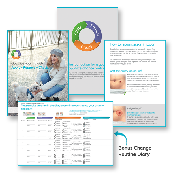 Ostomy Change Routine Coloplast Canada